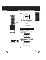 Preview for 17 page of Panasonic PV-D4734S-K Operating Instructions Manual