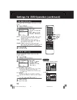 Preview for 54 page of Panasonic PV-D4734S-K Operating Instructions Manual