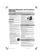 Preview for 2 page of Panasonic PV-D4745S-K Operating Instructions Manual