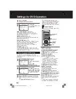 Preview for 52 page of Panasonic PV-D4754SK Operating Instructions Manual