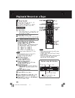 Preview for 20 page of Panasonic PV-D4763SK Operating Instructions Manual