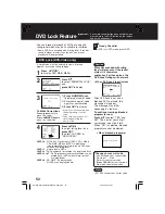 Preview for 52 page of Panasonic PV-D4763SK Operating Instructions Manual