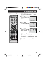 Preview for 49 page of Panasonic PV-D744S-A Operating Instructions Manual