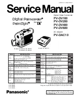 Preview for 1 page of Panasonic PV-DAC10 Service Manual