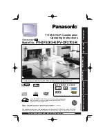 Предварительный просмотр 1 страницы Panasonic PV-DF2003-K Operating Instructions Manual