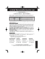 Предварительный просмотр 73 страницы Panasonic PV-DF2003-K Operating Instructions Manual