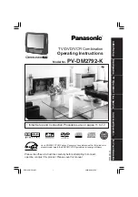 Panasonic PV-DM2792-K Operating Instructions Manual preview