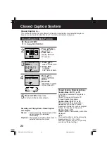 Preview for 24 page of Panasonic PV-DM2792-K Operating Instructions Manual