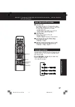 Preview for 37 page of Panasonic PV-DM2792-K Operating Instructions Manual