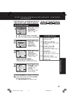 Preview for 41 page of Panasonic PV-DM2792-K Operating Instructions Manual