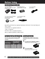 Preview for 6 page of Panasonic PV-DV52 Operating Instructions Manual