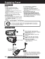 Preview for 12 page of Panasonic PV-DV52 Operating Instructions Manual