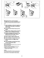 Предварительный просмотр 12 страницы Panasonic PV-DV950 Operating Manual