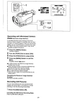 Предварительный просмотр 24 страницы Panasonic PV-DV950 Operating Manual