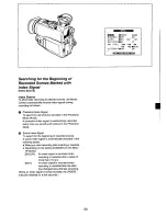 Предварительный просмотр 33 страницы Panasonic PV-DV950 Operating Manual