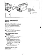 Предварительный просмотр 43 страницы Panasonic PV-DV950 Operating Manual