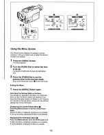 Предварительный просмотр 62 страницы Panasonic PV-DV950 Operating Manual