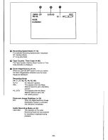 Предварительный просмотр 78 страницы Panasonic PV-DV950 Operating Manual