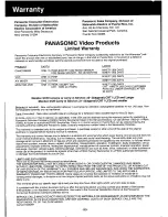 Предварительный просмотр 90 страницы Panasonic PV-DV950 Operating Manual