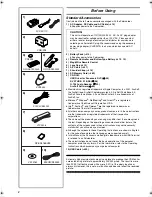 Предварительный просмотр 8 страницы Panasonic PV-DV953 Operating Instructions Manual