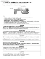 Предварительный просмотр 6 страницы Panasonic PV-GS12PL Service Manual