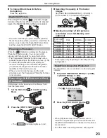 Preview for 23 page of Panasonic PV-GS16 - Mini Dv Digital Video Camcorder Operating Instructions Manual