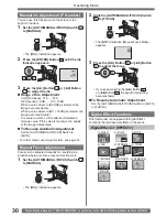 Preview for 30 page of Panasonic PV-GS16 - Mini Dv Digital Video Camcorder Operating Instructions Manual