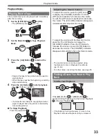 Preview for 33 page of Panasonic PV-GS16 - Mini Dv Digital Video Camcorder Operating Instructions Manual