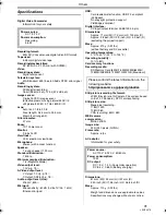 Preview for 73 page of Panasonic PV-GS180 Operating Instructions Manual