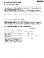 Предварительный просмотр 5 страницы Panasonic PV-GS180P Service Manual