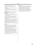 Preview for 73 page of Panasonic PV-GS34 Operating Instructions Manual