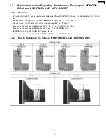 Предварительный просмотр 5 страницы Panasonic PV-GS65PP Service Manual