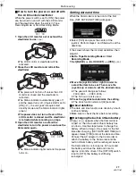 Предварительный просмотр 15 страницы Panasonic PV-GS83 - Palmcorder Camcorder - 680 KP Operating Instructions Manual