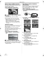 Предварительный просмотр 34 страницы Panasonic PV-GS83 - Palmcorder Camcorder - 680 KP Operating Instructions Manual