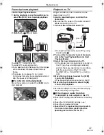 Предварительный просмотр 39 страницы Panasonic PV-GS83 - Palmcorder Camcorder - 680 KP Operating Instructions Manual