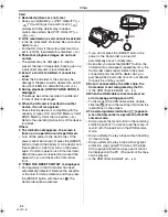 Предварительный просмотр 62 страницы Panasonic PV-GS83 - Palmcorder Camcorder - 680 KP Operating Instructions Manual