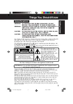 Preview for 3 page of Panasonic PV-L153-K Operating Instructions Manual