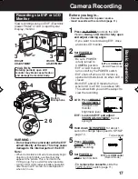 Предварительный просмотр 17 страницы Panasonic PV-L552H Operating Instructions Manual