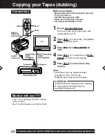 Preview for 22 page of Panasonic PV-L552H Operating Instructions Manual