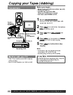 Preview for 22 page of Panasonic PV-L751 Operating Instructions Manual