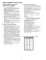 Preview for 110 page of Panasonic PV-M1348 Service Manual