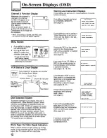 Preview for 12 page of Panasonic PV-M1367AD Operating Operating Manual