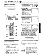 Preview for 17 page of Panasonic PV-M2068 Operating Operating Manual