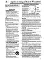 Предварительный просмотр 3 страницы Panasonic PV-M2738 Operating Operating Manual