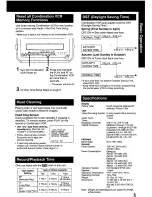 Предварительный просмотр 5 страницы Panasonic PV-M939 Operating Manual