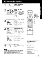 Preview for 11 page of Panasonic PV-M939 Operating Manual