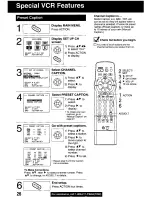 Предварительный просмотр 26 страницы Panasonic PV-M939 Operating Manual