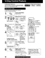 Preview for 32 page of Panasonic PV-M939 Operating Manual