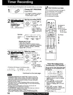 Preview for 14 page of Panasonic PV-M949W Operating Operating Manual