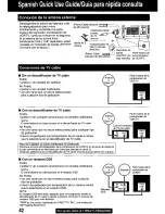 Preview for 42 page of Panasonic PV-M949W Operating Operating Manual